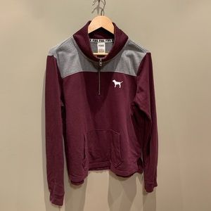 2/$25 PINK quarter zip sweater